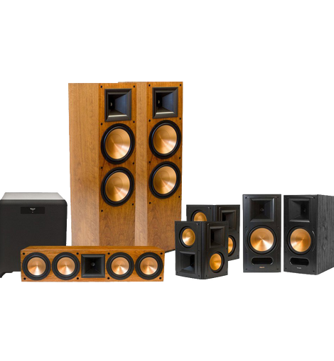 Klipsch Rf 7 Ii Reference Series 7.1 Home Theater System With Sw 450 Subwoofer Cherry