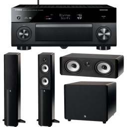 Yamaha Rx A2040bl 9.2 Channel Wi Fi Network Aventage Home Theater Receiver Plus A Boston Acoustics A Series 3.1